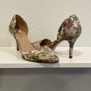 Floral heels